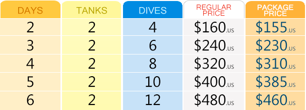 Dive Packages