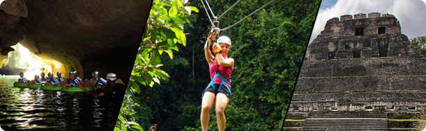 Cave Tubing, Zip Lining & Xunantunich